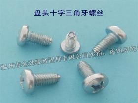 工廠直銷 M3-M6系列 GB6560盤頭十字三角牙螺絲 自攻自鎖螺絲